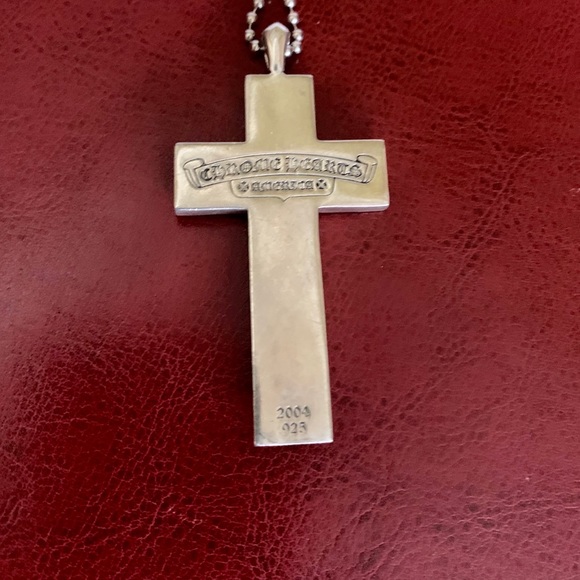 Chrome Hearts - Sterling Silver Cross Pendant - Picture 4 of 6